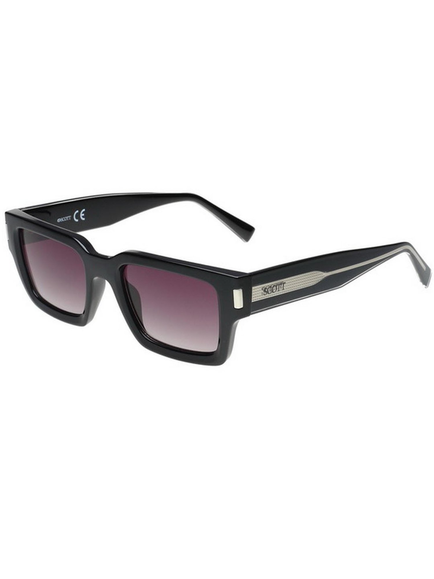 SCOTT Green Wayfarer UV Protection Unisex Sunglasses
