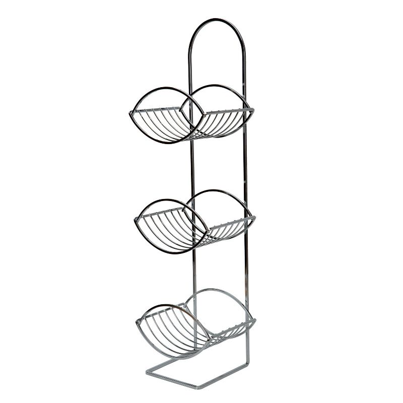 Toilet Paper Reserve Stand Chrome - Bath Bliss