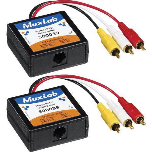 500039-2PK MUXLAB INC STEREO HI-FI VIDEO BALUN 2PACK