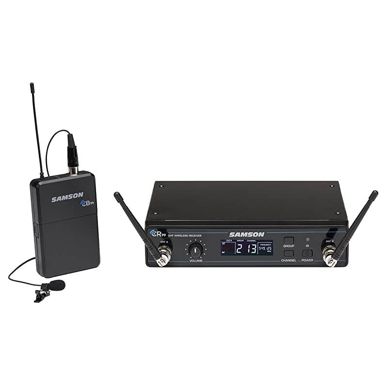 Concert 99 Presentation Wireless System with LM10 Lavalier Microphone, D Band
