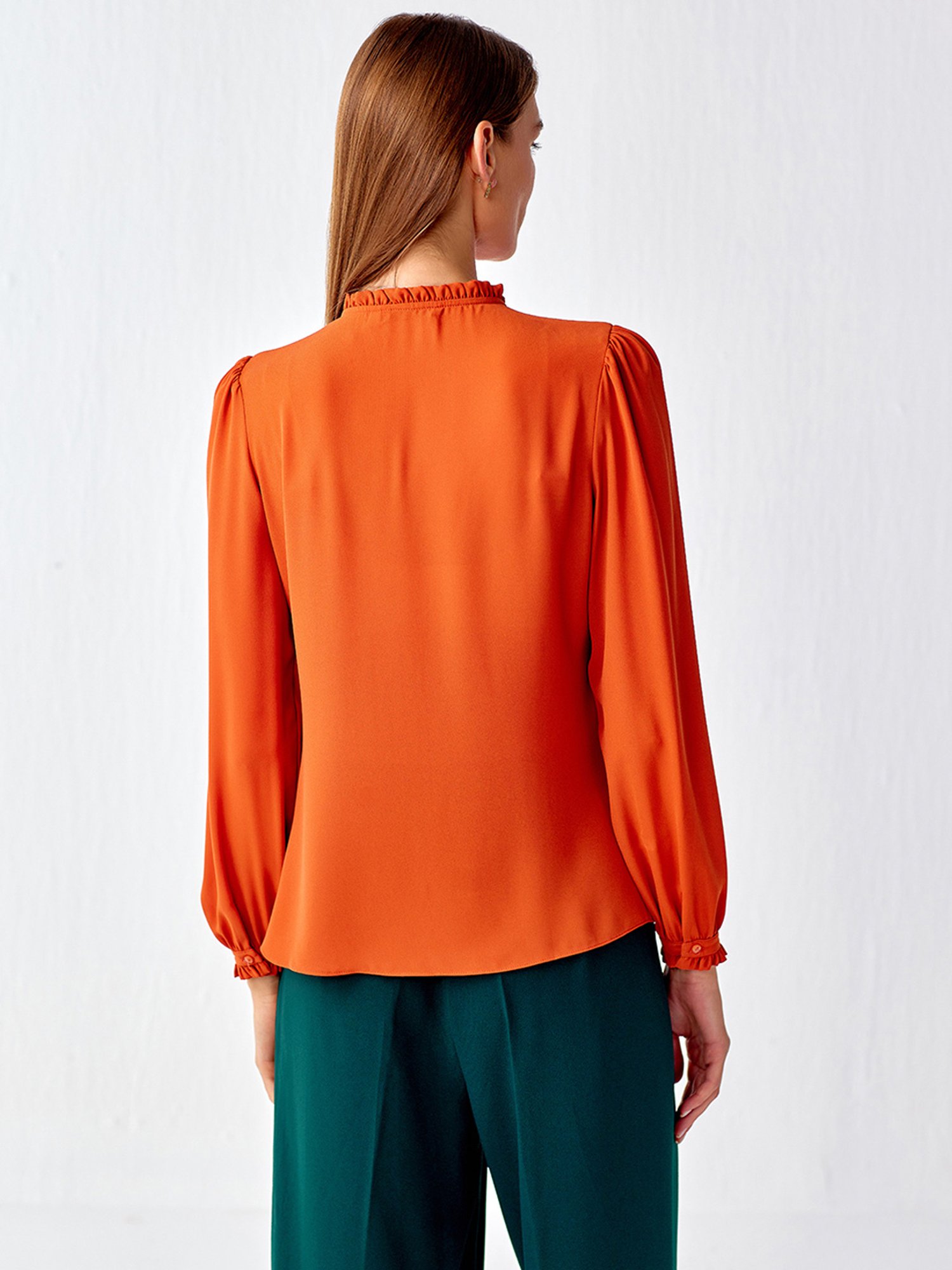 Cover Story Rust Regular Fit Top