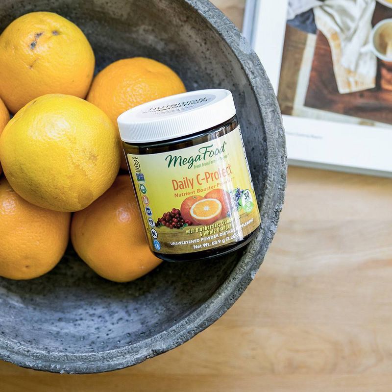 MegaFood Daily C-Protect Nutrient Booster Powder Supplement - 30ct