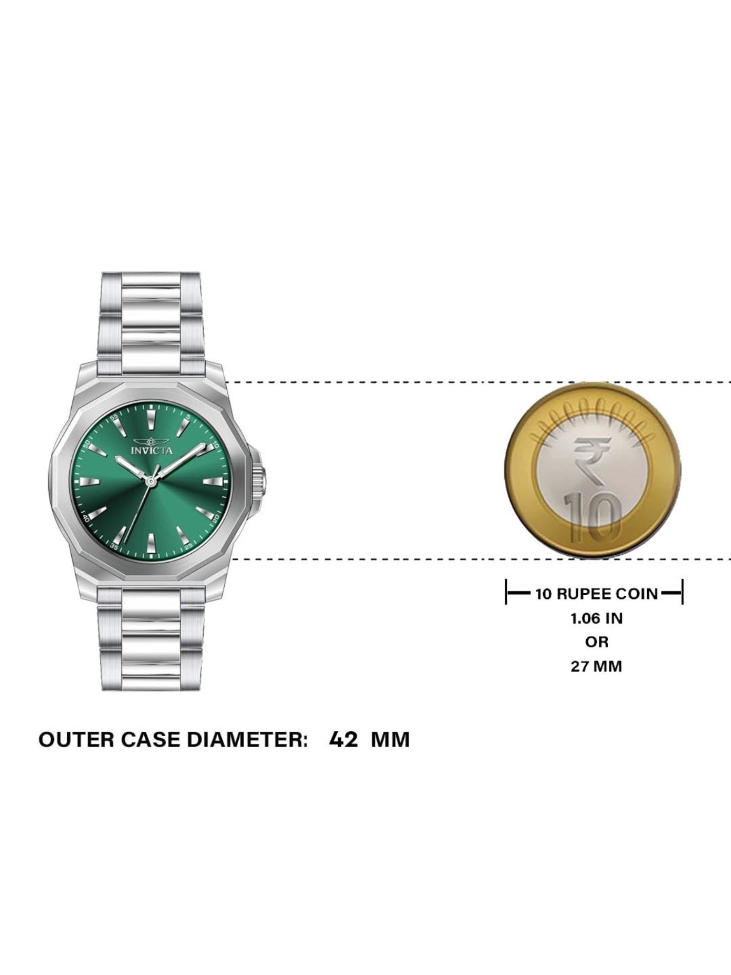 INVICTA 46833 Speedway Analog Watch for Men