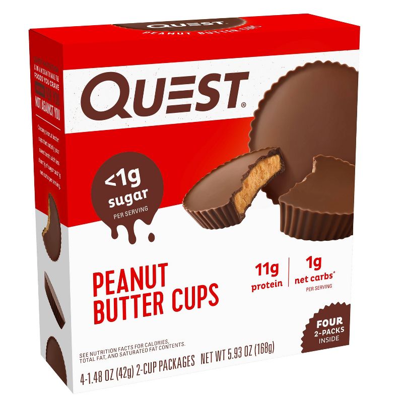 Quest Nutrition Peanut Butter Cups - 4ct