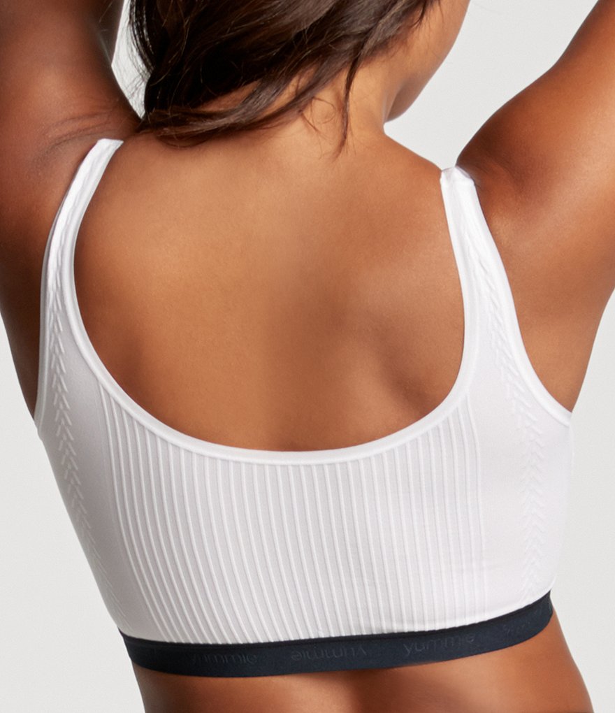 Yummie Farrah Ribbed Cropped Bralette