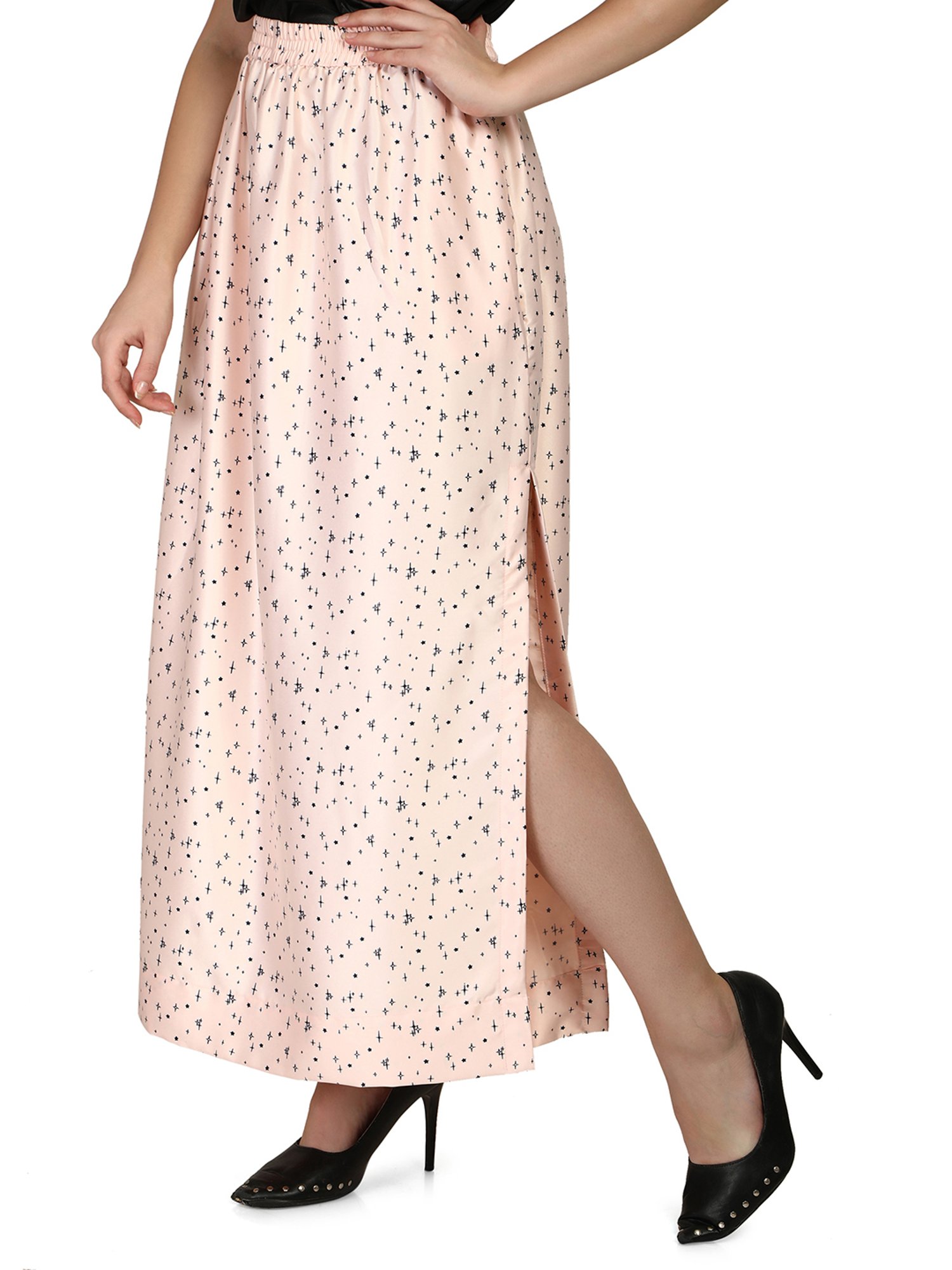 Smarty Pants Light Pink Maxi Skirt