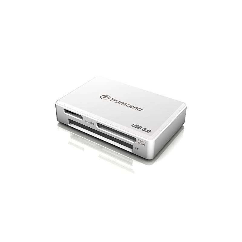USB 30 Super Speed MultiCard Reader for SDSDHCSDXCMSCF Cards TSRDF8W