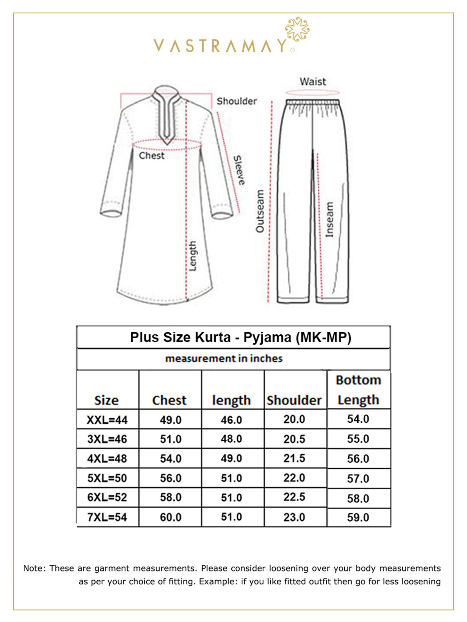Vastramay Slate Silk Blend Kurta Pyjama Set
