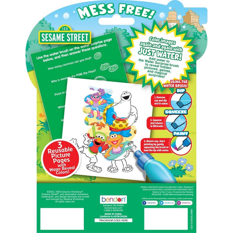 Sesame Street Imagine Ink Water Surprise