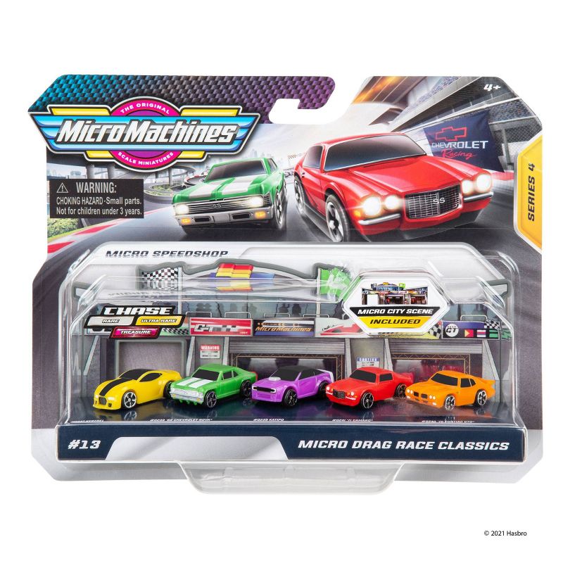 Micro Machines - Multipack (World Pack) - Micro Drag Race Classics