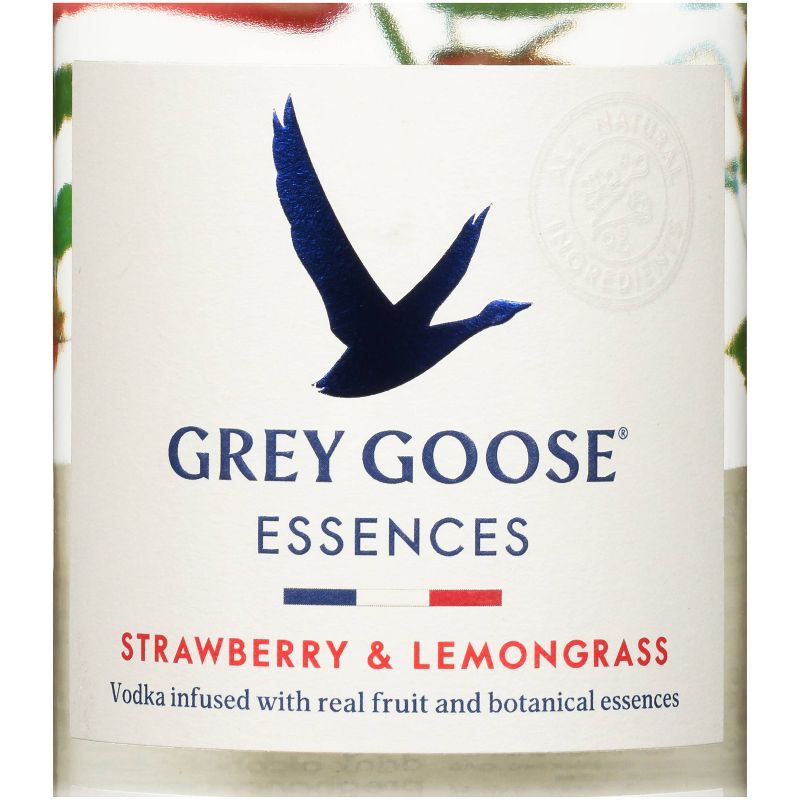 Grey Goose Essences Strawberry & Lemongrass Infused Vodka - 750ml Bottle