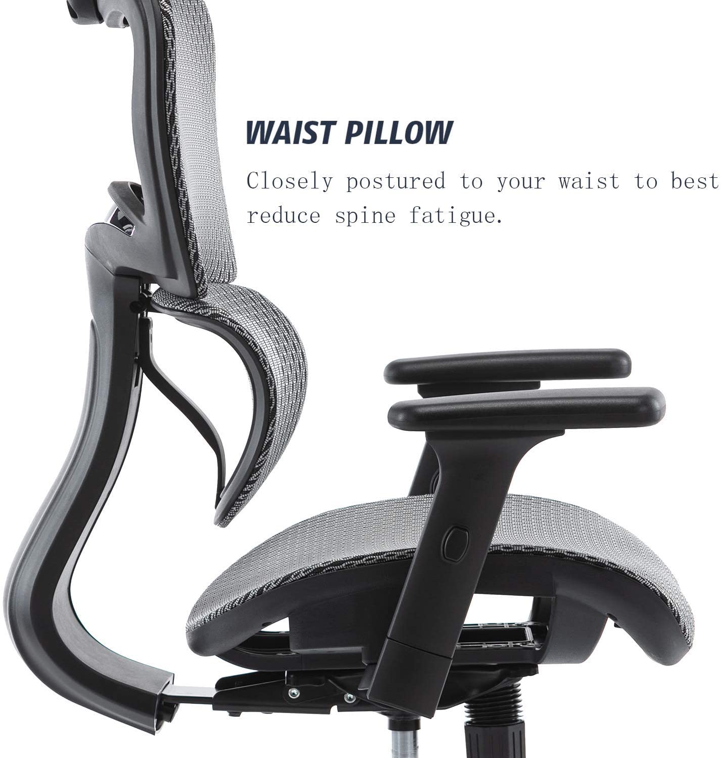 Gaming Chair, Racing Style Computer Desk Chair Padded Armrests Ergonomic Lumbar Support Adjustable Height