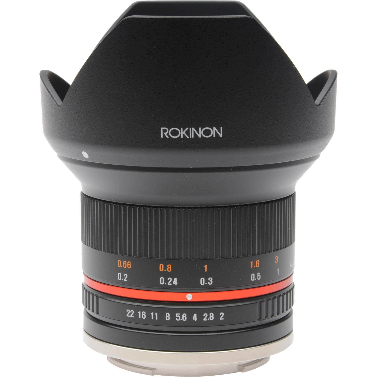 Rokinon 12mm f/2.0 NCS CS Lens for for Micro Four Thirds Mount Cameras #RK12MMFT