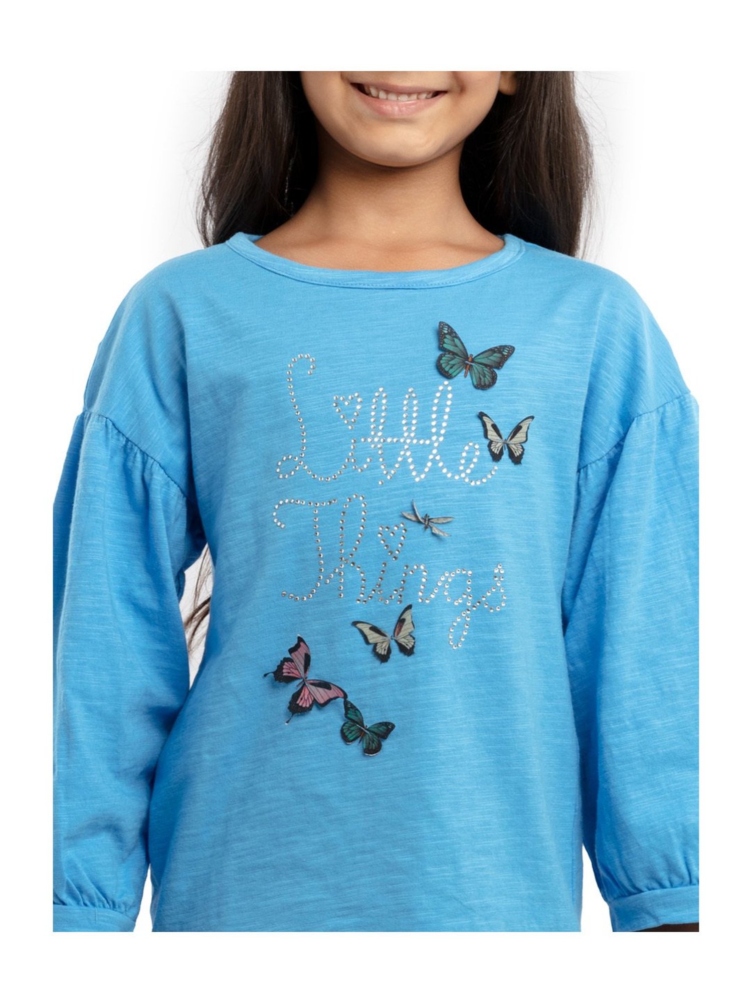 Cutecumber Kids Plum Lace Top