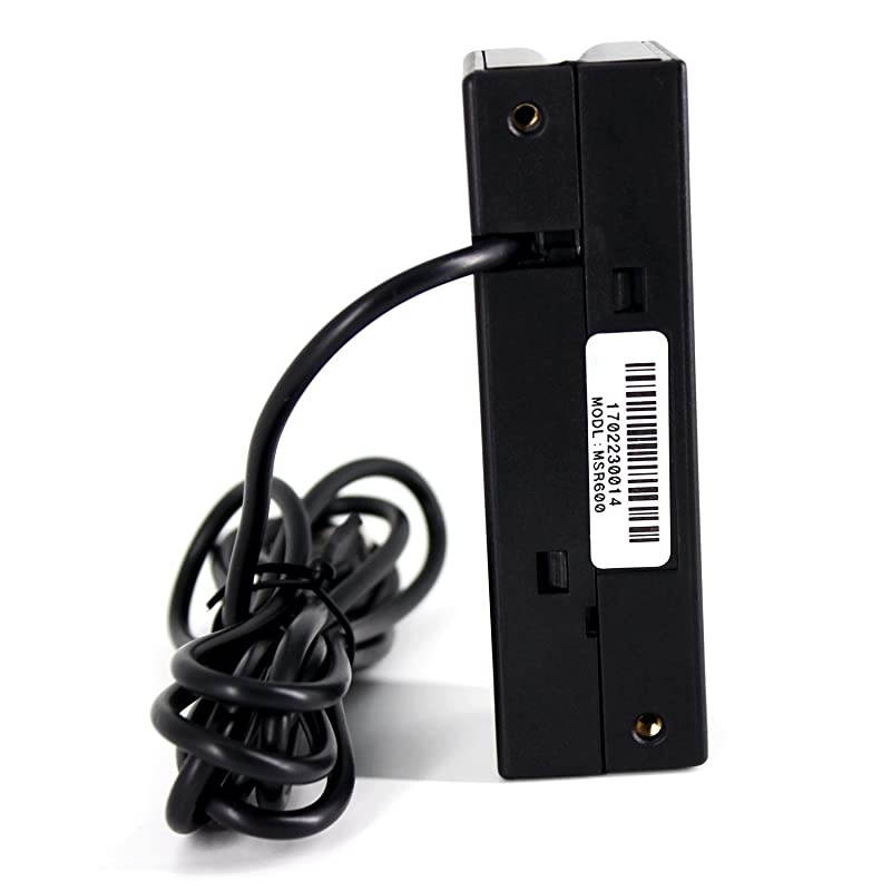 Magnetic Stripe Card Reader 3Track POS Credit Card Reader Swiper Magstripe Swipe Card Reader