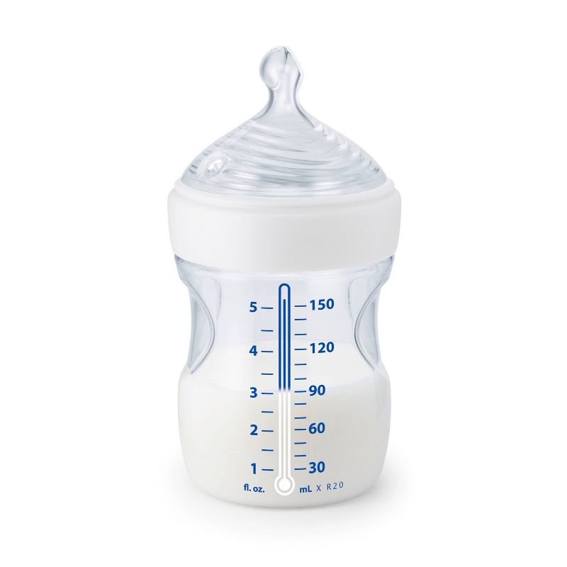 NUK 6pk Simply Natural Bottle with Safetemp - 5oz