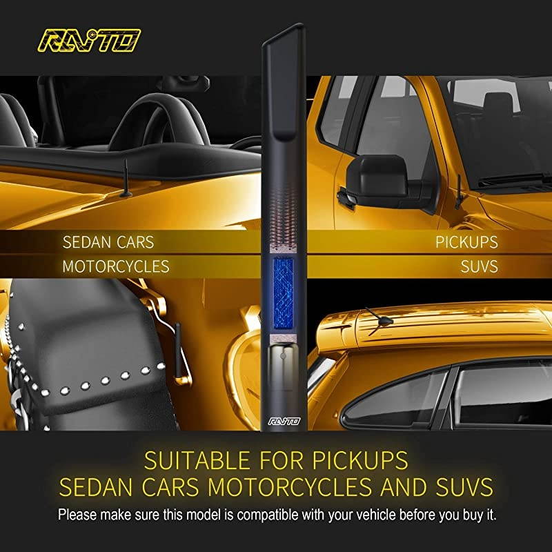 48Inch AM FM Radio Short Antenna Compatible with Ford Mustang 19942009