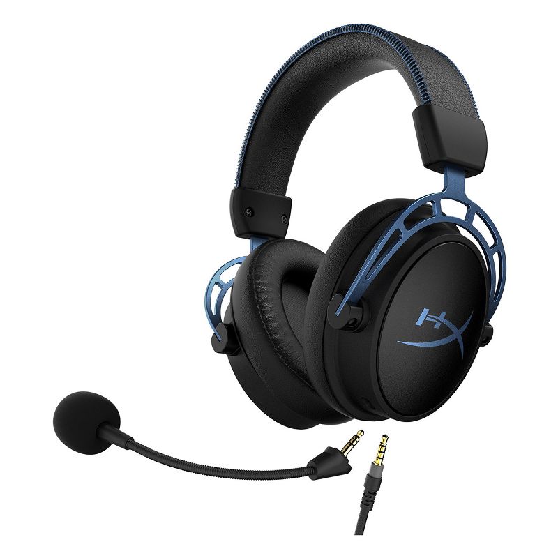 HyperX Cloud Alpha S Over-Ear Gaming Headset - Blue (Manufacturer Refurbished)