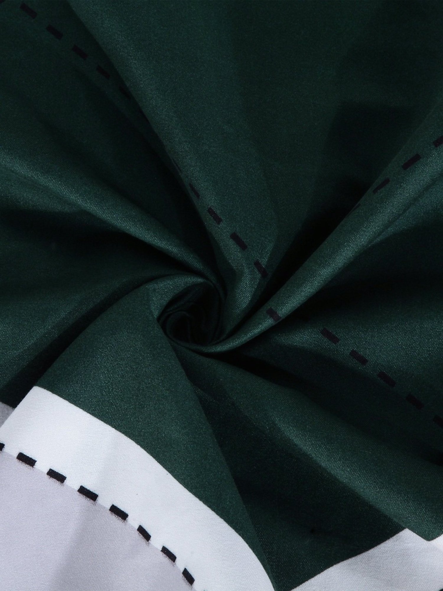 Klotthe Abstract Multicolor 210 TC Cotton Blend Single Bedsheet with 1 Pillow Cover