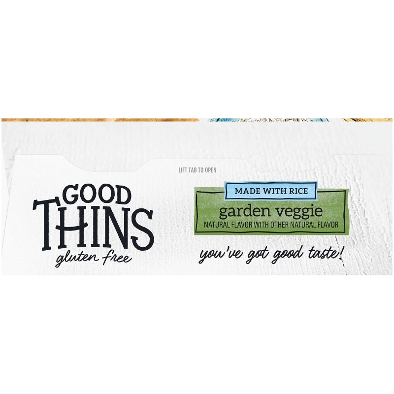 Good Thins: The Rice One - Veggie Blend Crackers - 3.5oz