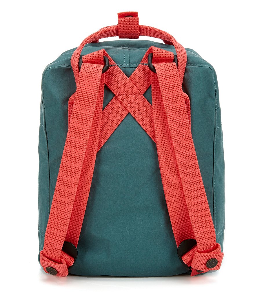 Fjallraven Contrast Handle Mini Kanken Water-Resistant Backpack