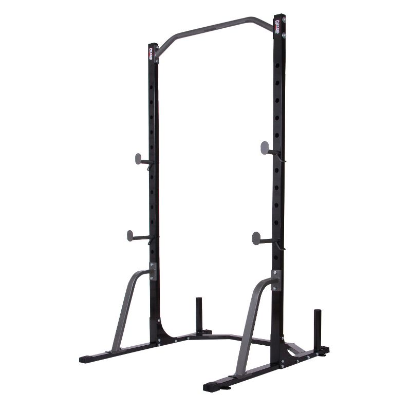 Body Champ Power Rack System with Olympic Weight Plate Storage
