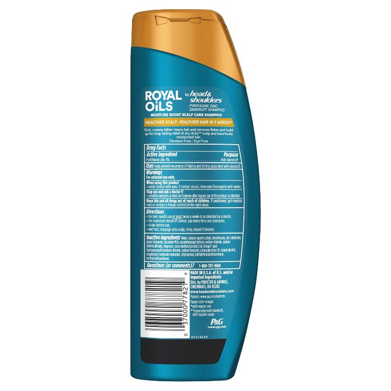 Head & Shoulders Royal Oils Shampoo with Coconut Oil - 13.5 fl oz