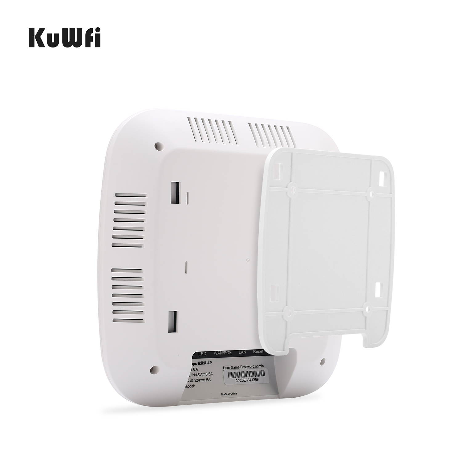 KuWfi High performance 1200Mbp indoor Wireless ceiling AP plug and play with 48V POE