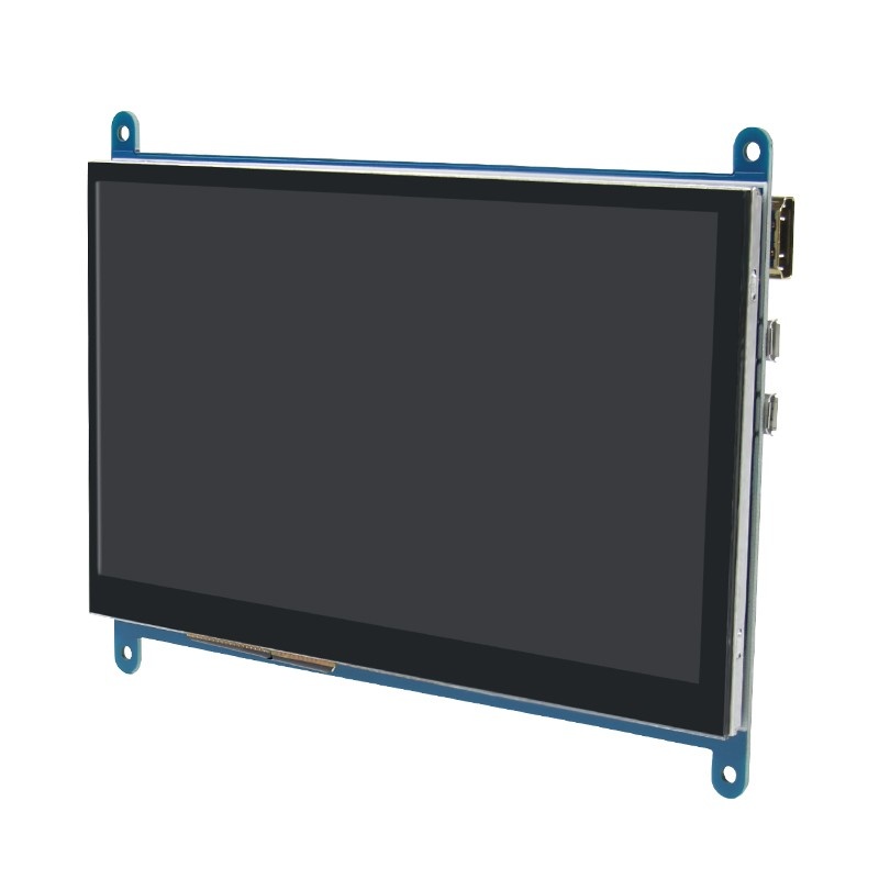 Raspberry Pi 7 Inch HD IPS Capacitive Touchscreen Display 1024*600 Resolution Small Portable Monitor with USB HD Interface