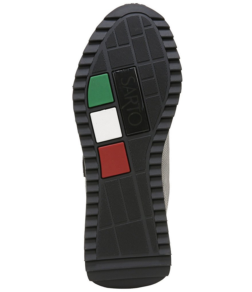 Sarto by Franco Sarto Venice Leather Lace-Up Wedge Sneakers