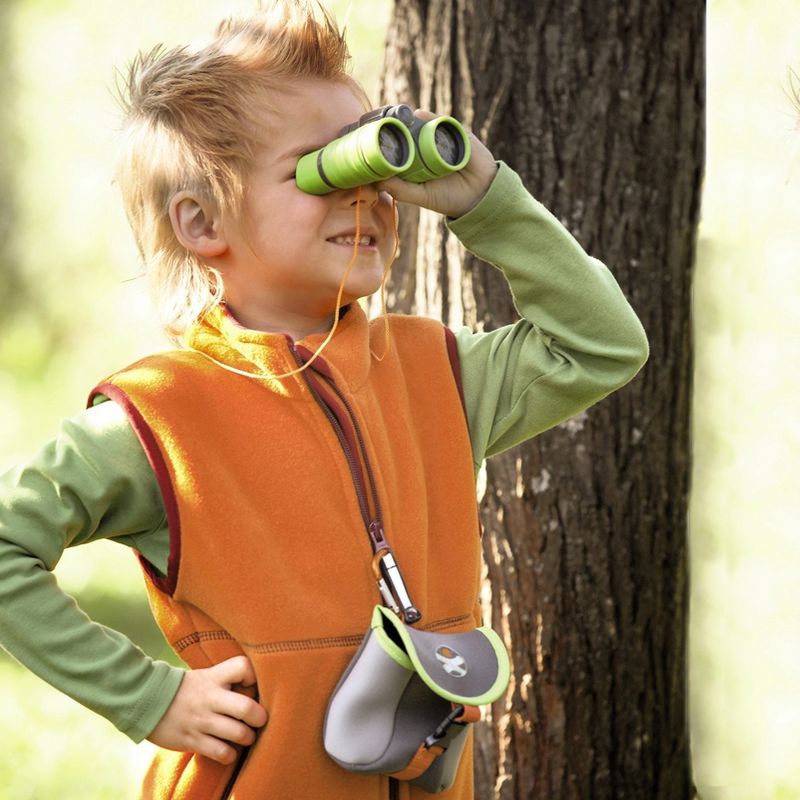 HABA Terra Kids Children's Binoculars - 4x30 Magnification with Compact Case