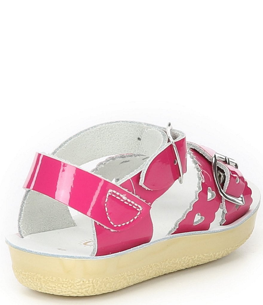 Saltwater Sandals by Hoy Girls' Sun-San Sweetheart Water Friendly Sandals (Infant)