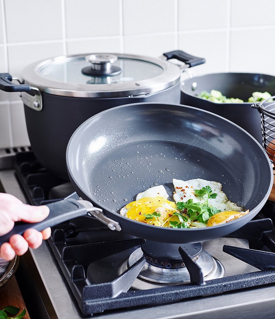 GreenPan Hard Anodized Stackable Ceramic Nonstick 10#double; Fry Pan