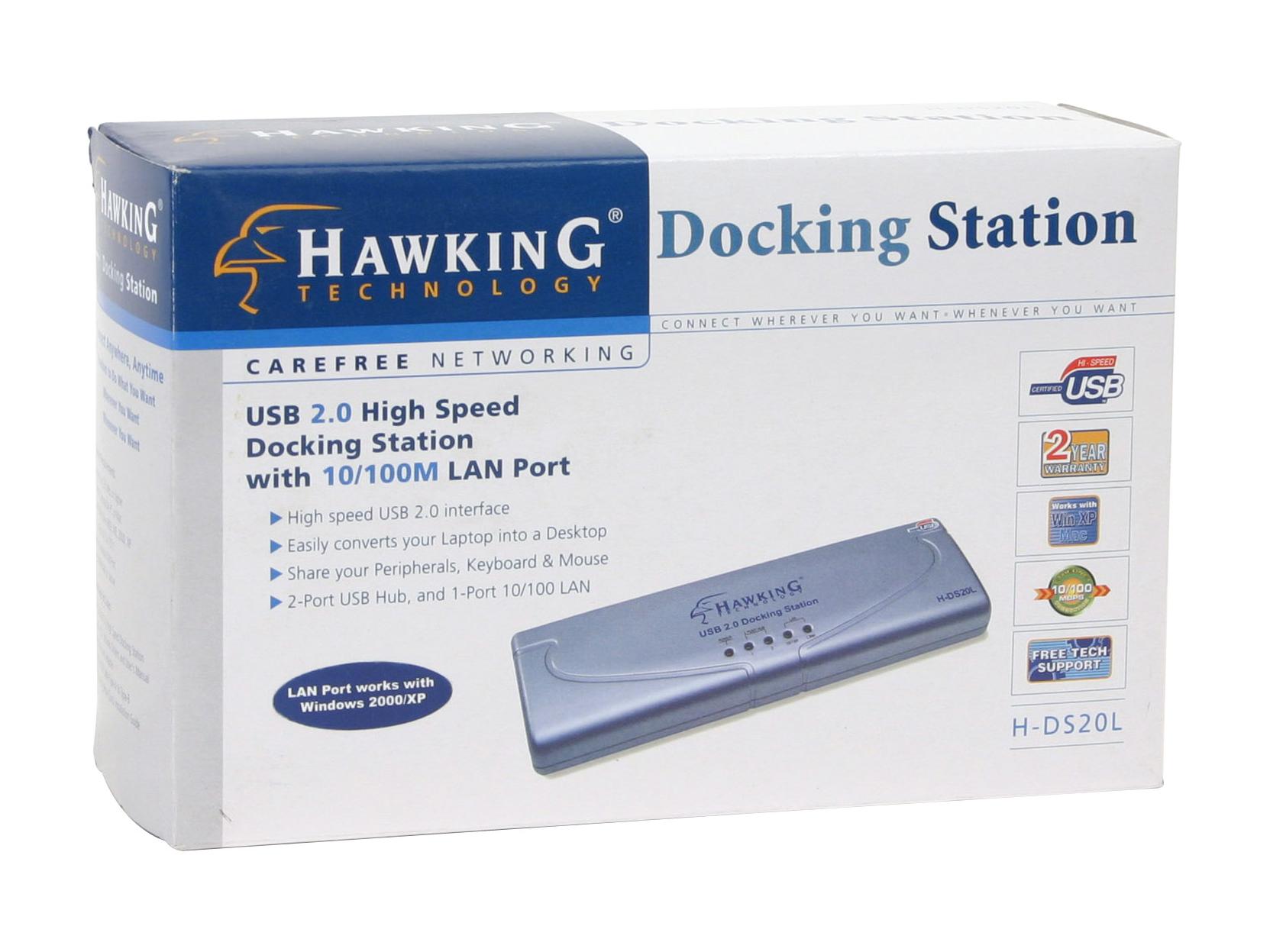 HAWKING HDS20L USB2.0 High Speed Docking Station