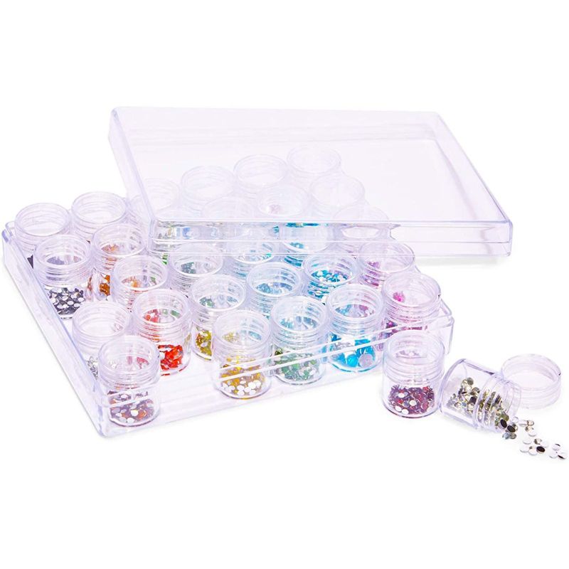 Sterilite 19434303 120 Quart Clear Plastic Storage Container Box and Lid with Blue Latches and Wheels (3 Pack)