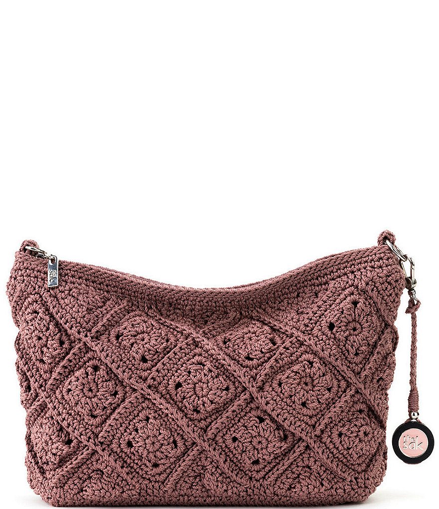 The Sak 3 In 1 Demi Classic Hand-Crochet Zip Crossbody Bag