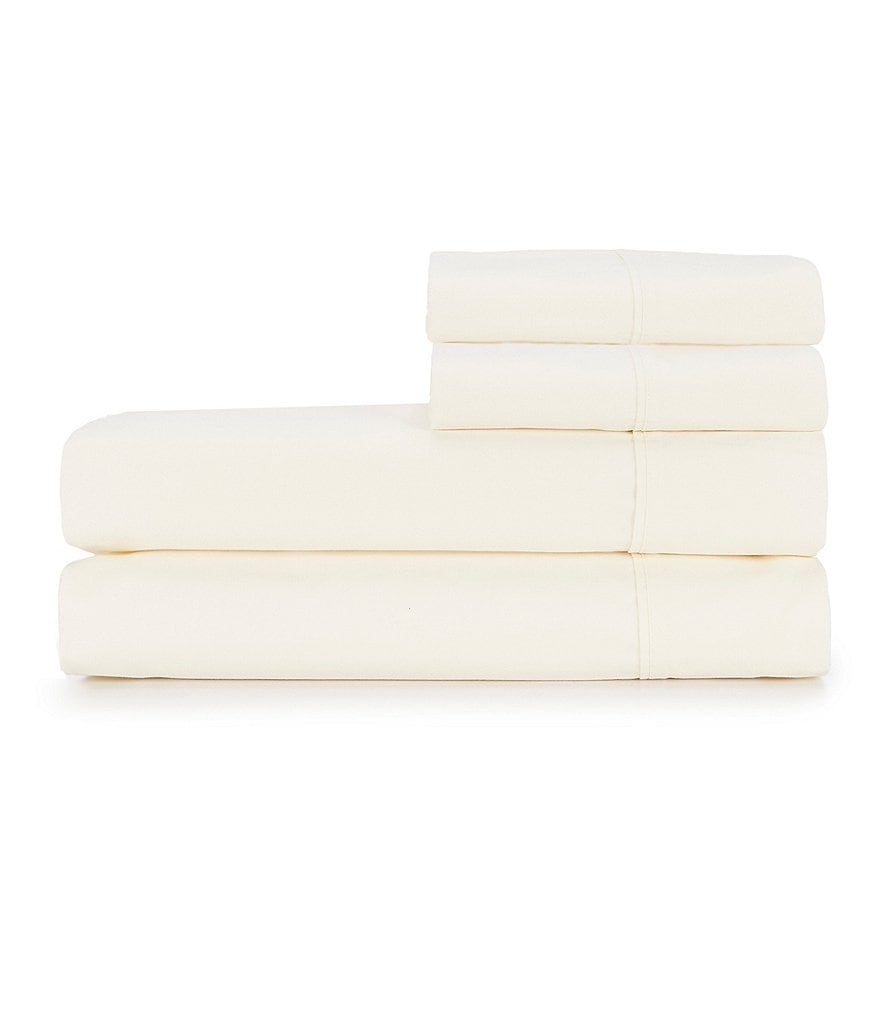 Studio D 300-Thread-Count Brushed Percale Sheet Set