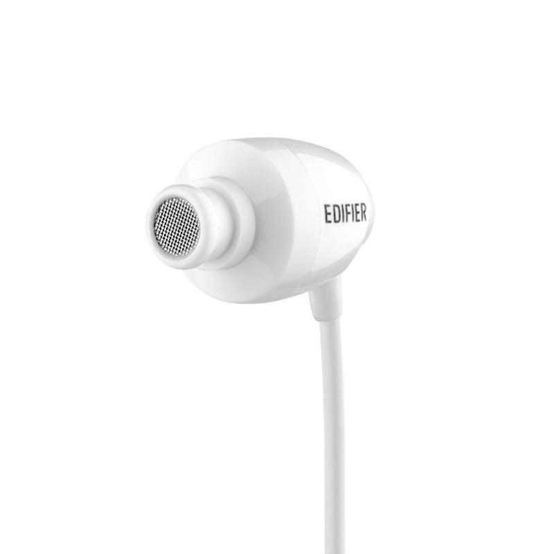 Edifier H210 Headphones - Hi-Fi In-Ear Canal Noise-Isolating Stereo Earphones - Black, White, Blue and Red