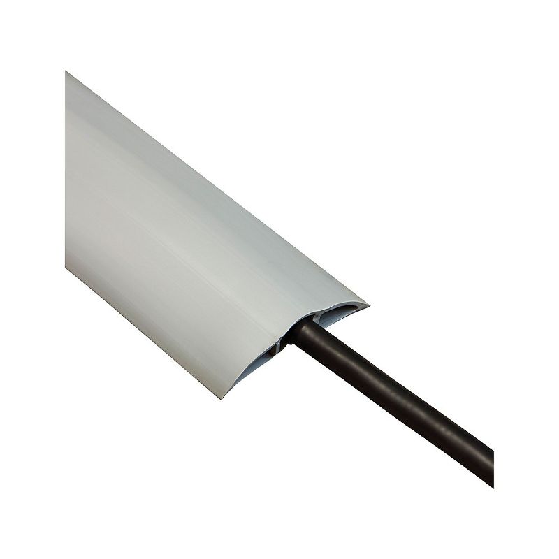 Staples 6' Cord Cover Gray 2093411