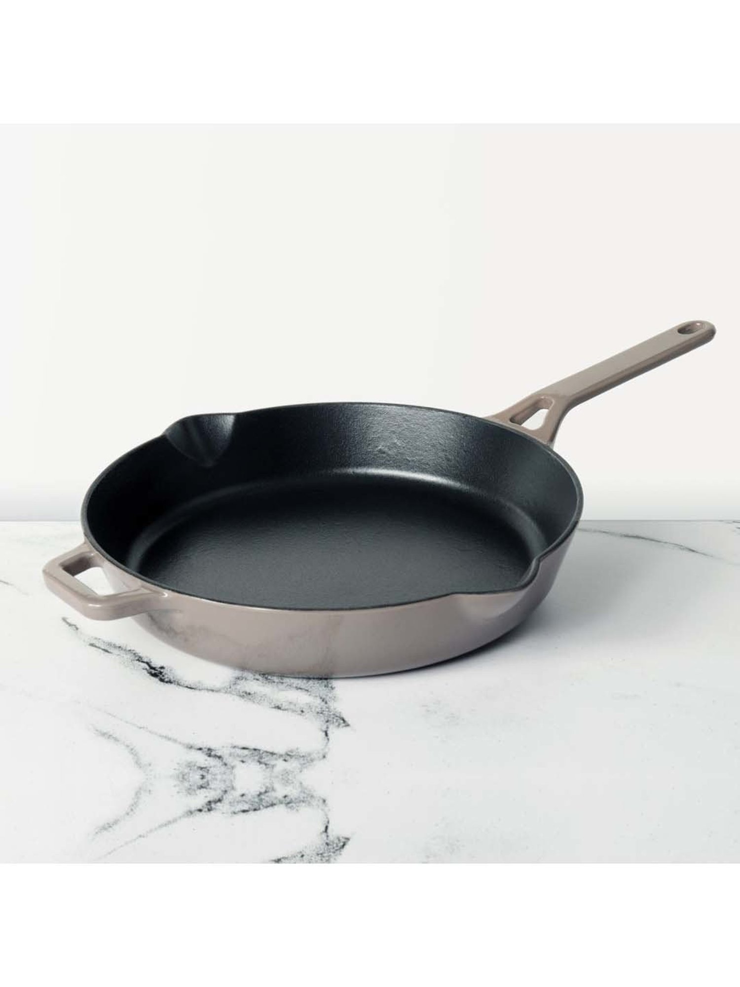 Meyer Enamel Black & Grey Iron 26 cm Induction Freindly Frypan (2.1 L)