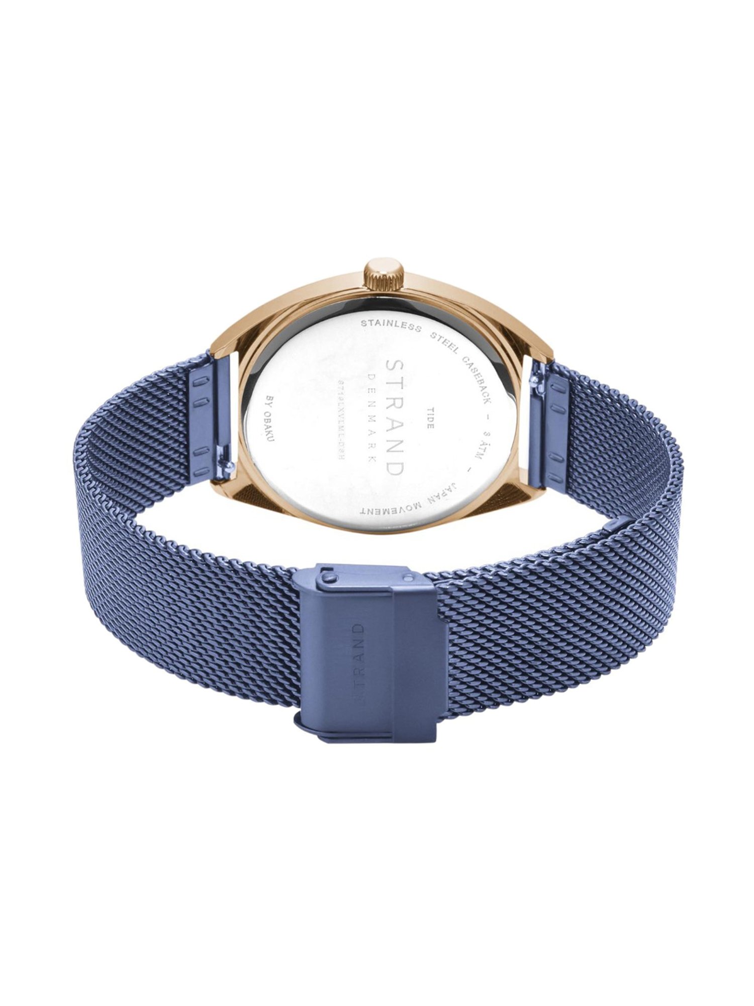 STRAND by Obaku S719LXVLML-DSH Seahorse Ocean Analog Watch for Women