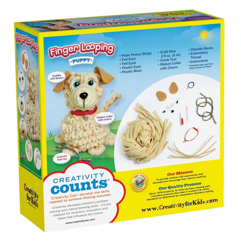 Creativity for Kids Finger Looping Puppy Craft Kit