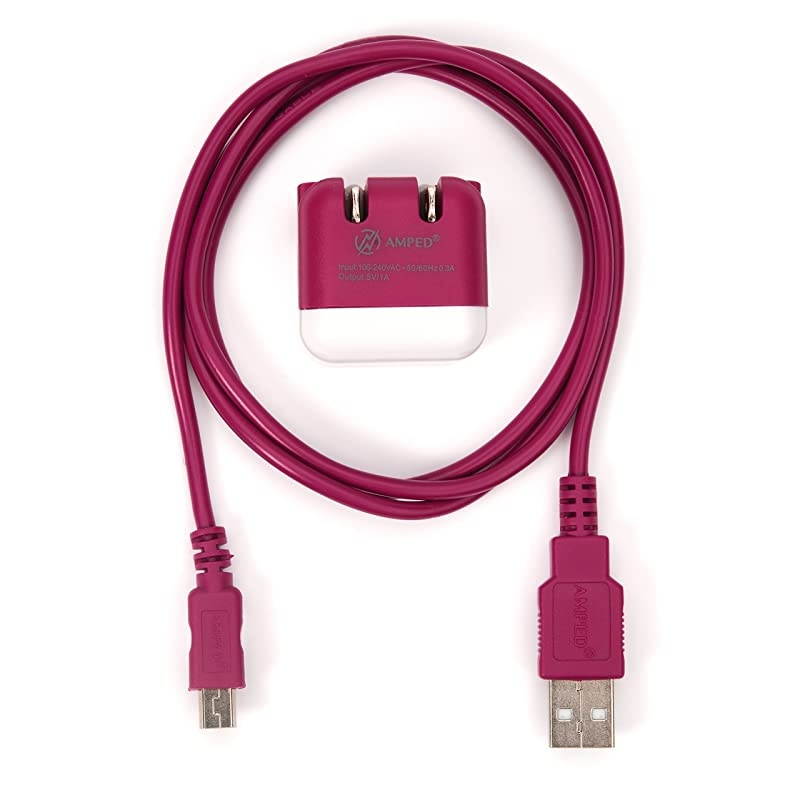 Designed for Texas Instruments Calculator TI Nspire CX TI Nspire CX CAS TI 84 Plus C and TI84 Plus Color Mini Portable Stylish Charger with Matching USB Cable