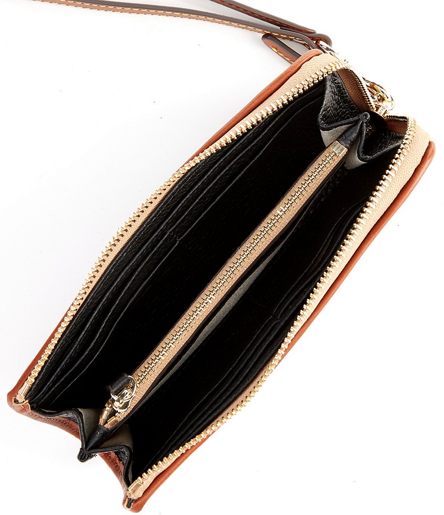 Dooney & Bourke Pebble Collection Zip Clutch Wristlet