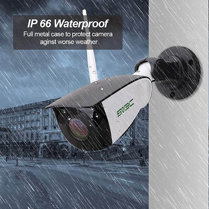 2 Pack?Outdoor Camera WiFi,  1080P HD Security IP Cameras, Wireless Surveillance CCTV Camera with 2-Way Aduio, IR LED Motion Detection Night Vision Camera, IP66 Weatherproof Camera Indoor Outdoor