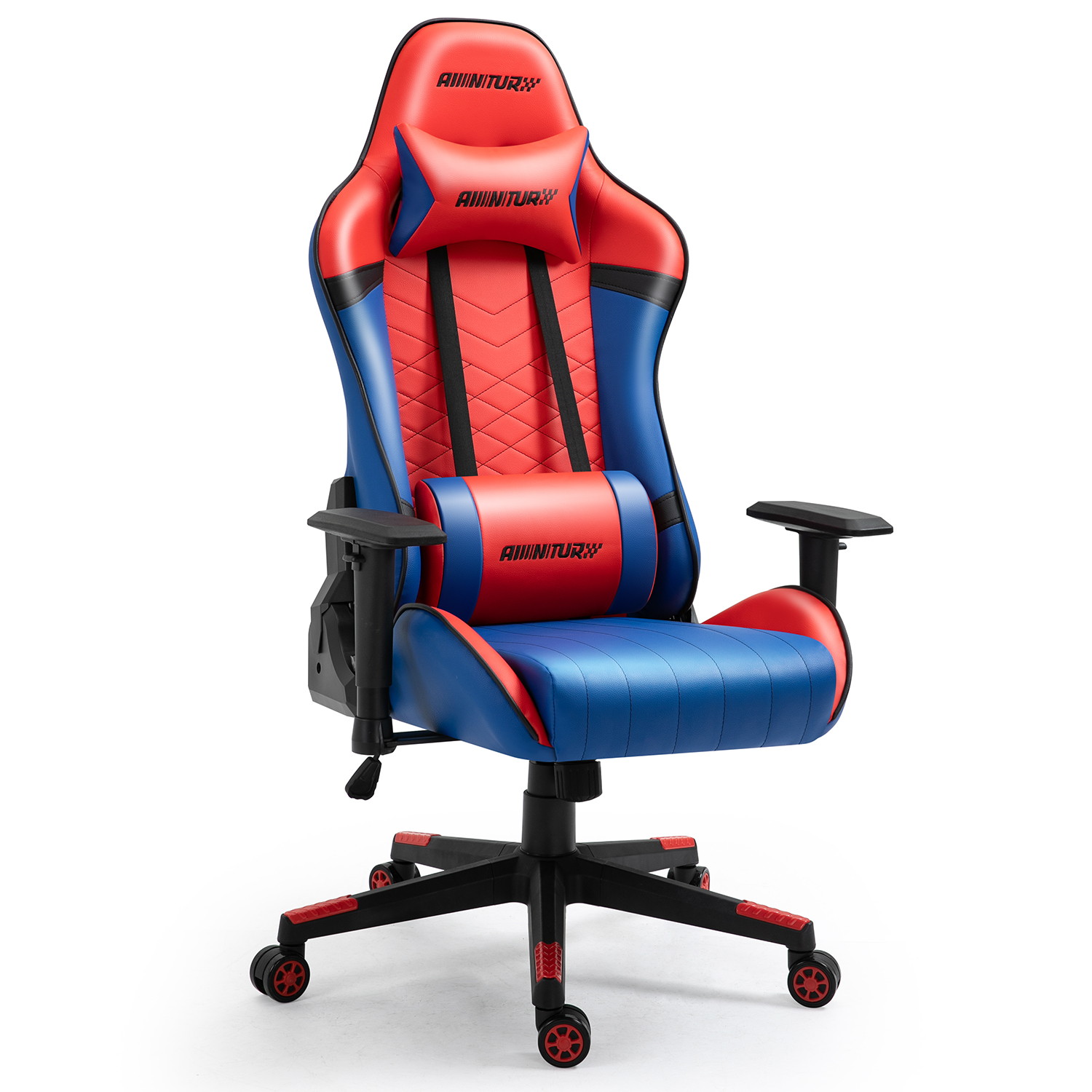AMINITURE Gaming Chair Ergonomic Office Computer Chairs Racing Reclining Chairs for Adults Gamer High Back Support Adjustable Desk Chair