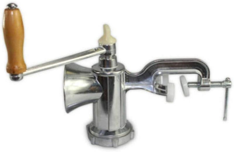 TFCFL  manual Meat Grinder Mincer Sausage Stuffer Filler Heavy Duty Hand Crank Noodles Grinding Machine