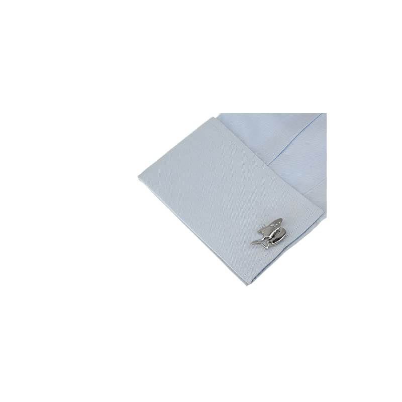 Scales of Justice Attorney Lawyer Judge Cufflinks with a Presentation Gift Box Polishing Cloth