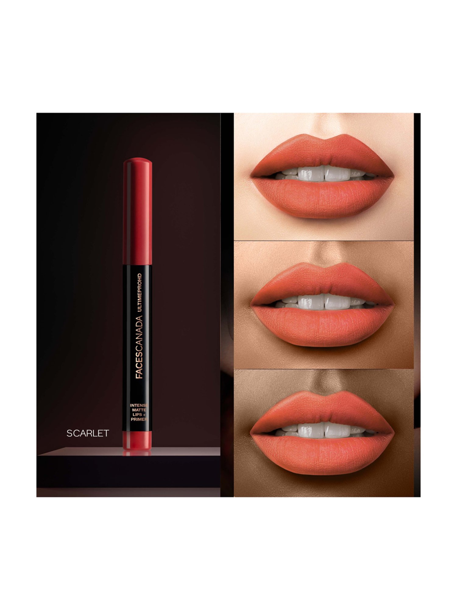 Faces Canada Ultime Pro HD Intense Matte Lips Primer Scarlet 06 - 1.4 gm