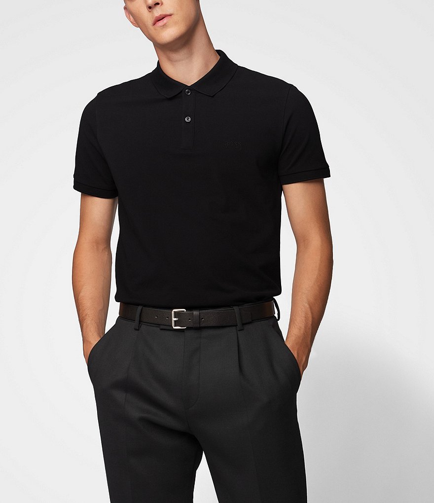 Cutter & Buck Big & Tall Prospect Textured Performance Stretch Short-Sleeve Polo Shirt